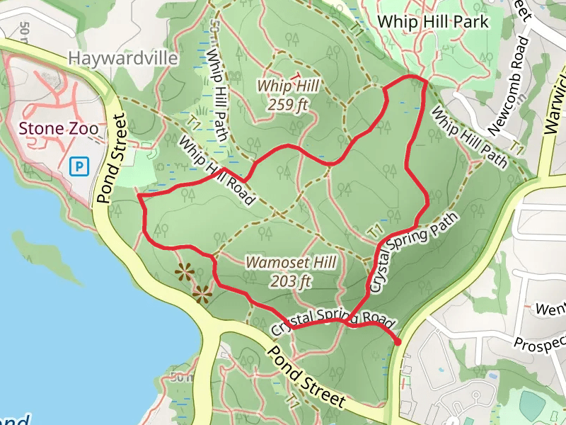 Crystal Spring Path Loop
