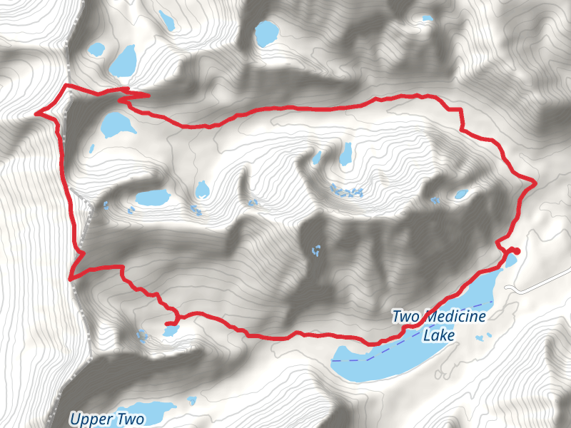 Mount Morgan - Two Medicine Lake Loop