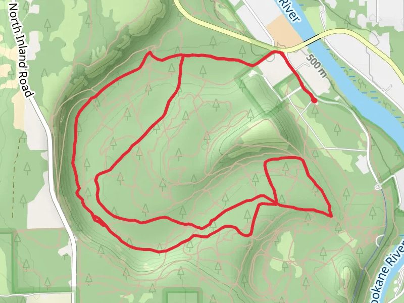 Trail 25 and 203 Loop - Seven Mile Airstrip