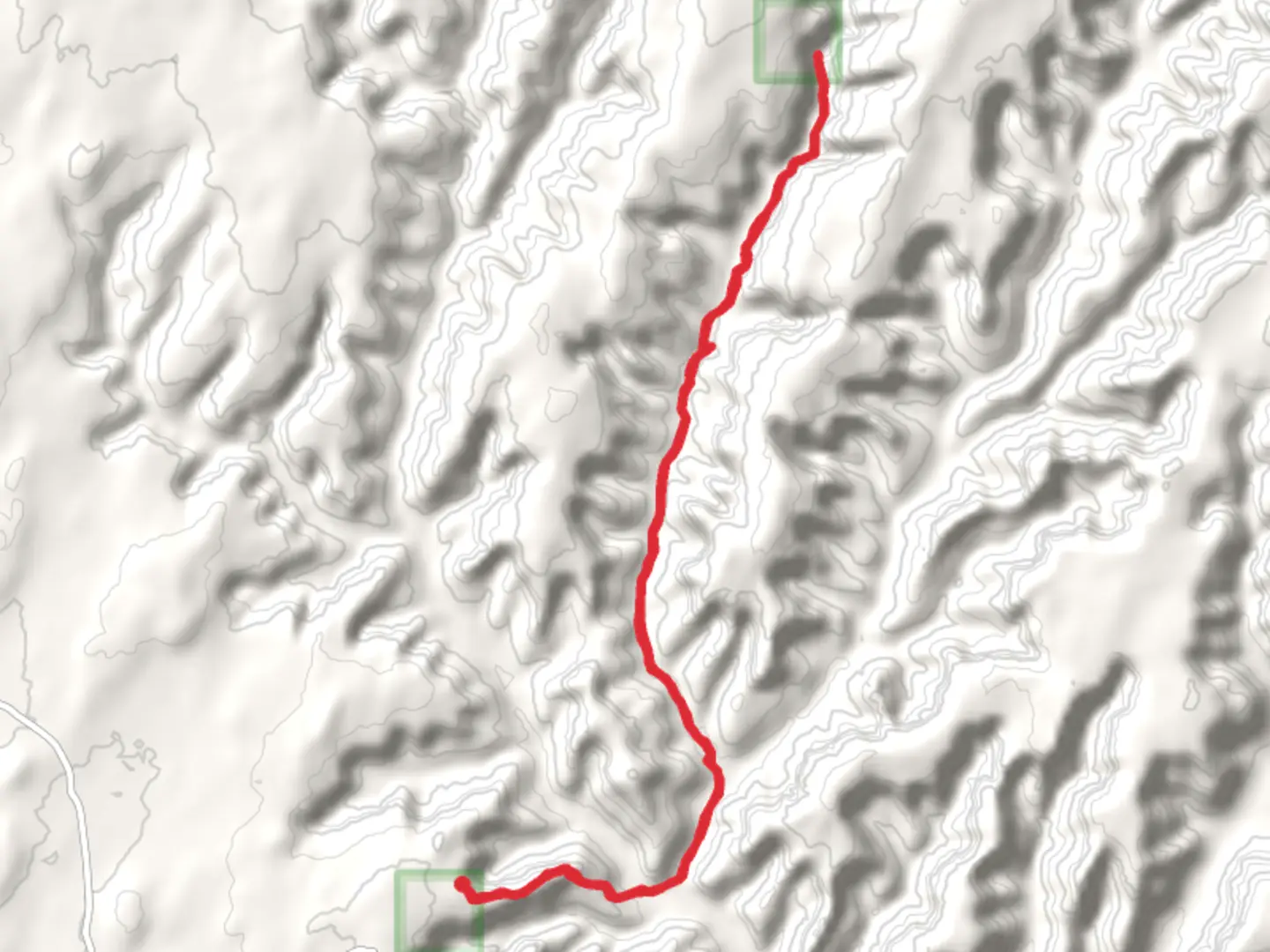 An image depicting the trail Keet Seel Trail and its surrounding area.