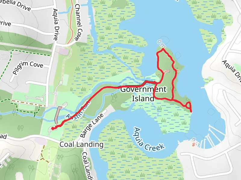 Austin Run and Aquia Creek Loop