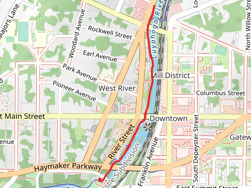 Ernest B Miller Trail