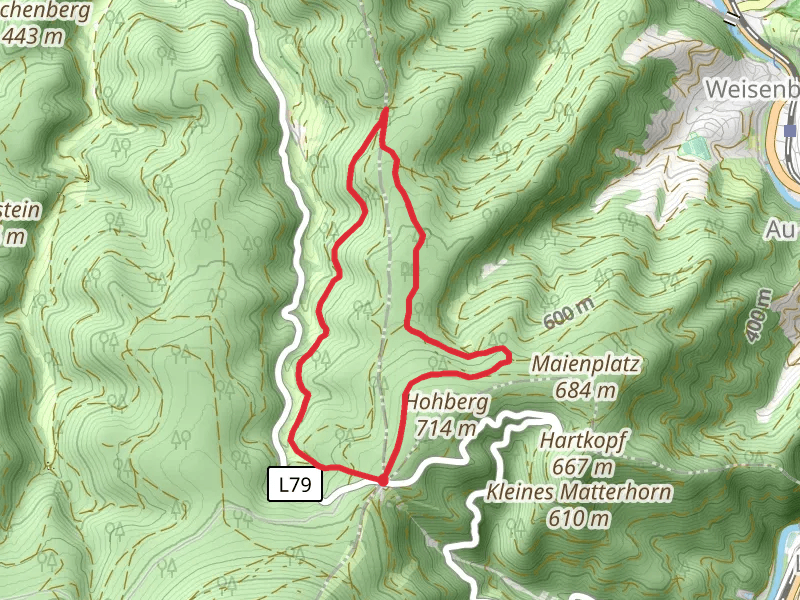 Rubachweg and Steinernes Kreuz Loop