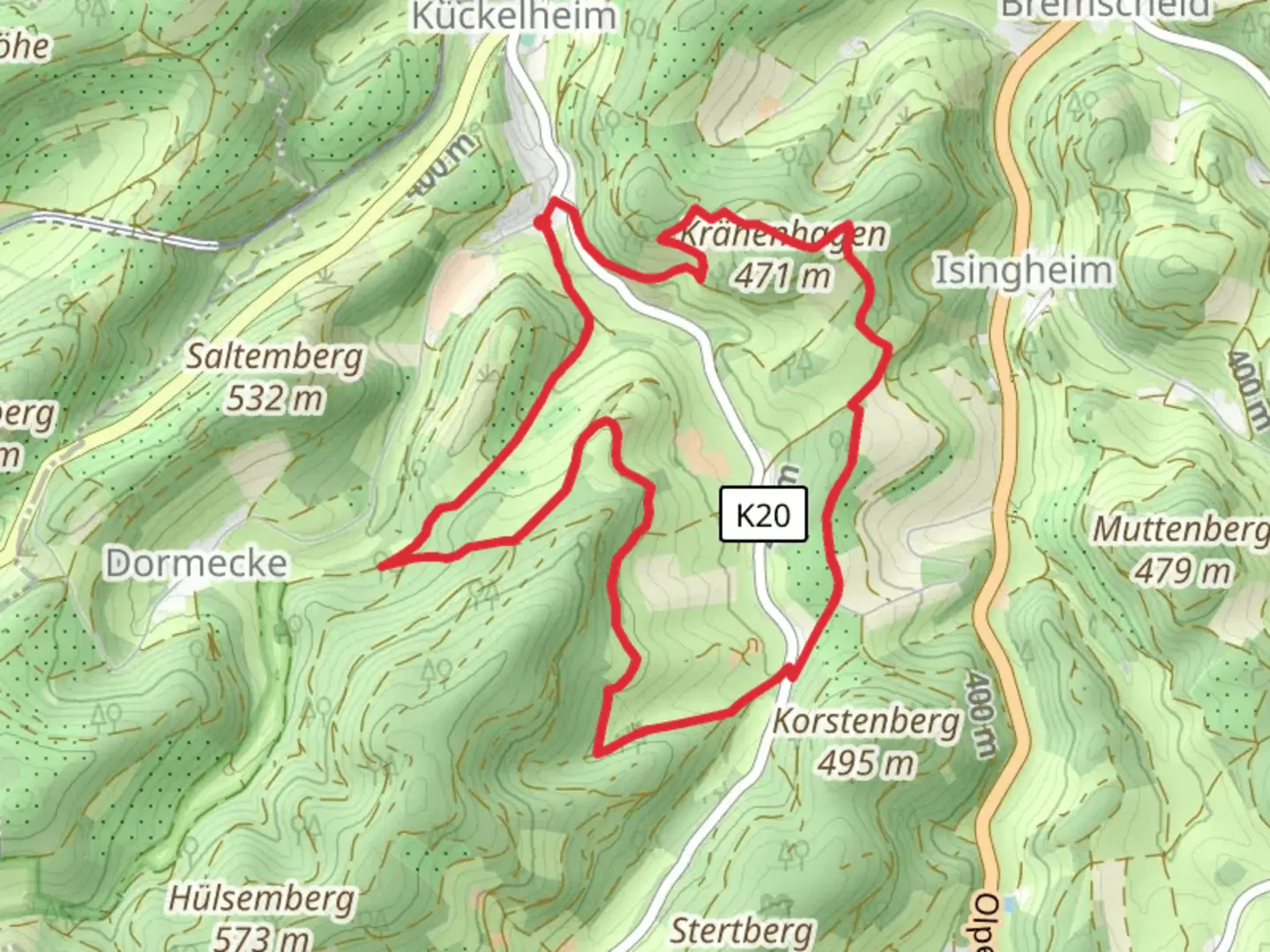 Kueckelheim and Eslohe Rundweg | Hochsauerlandkreis | Germany