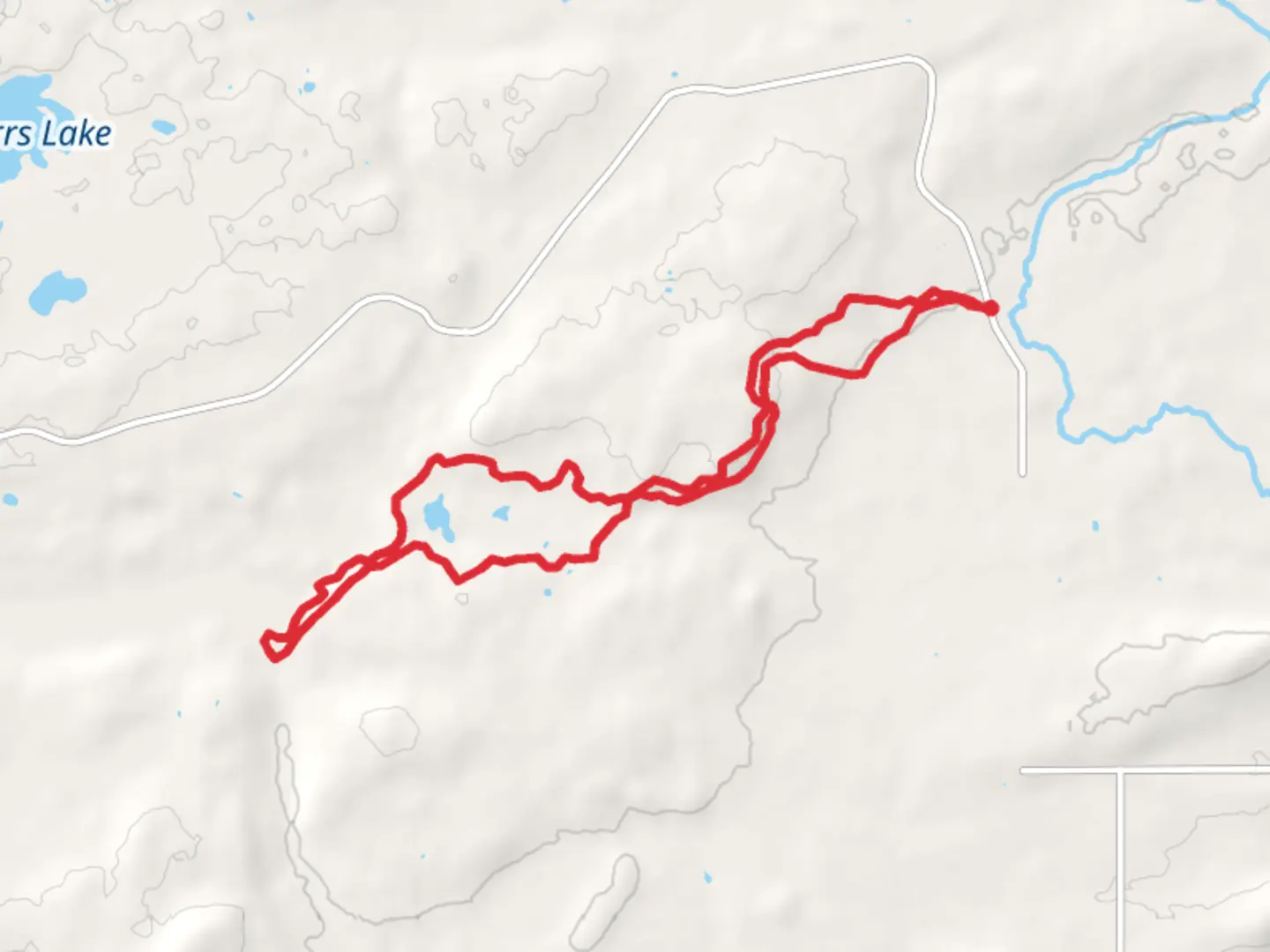An image depicting the trail SUperior Hiking and North Shore State Loop Trail and its surrounding area.