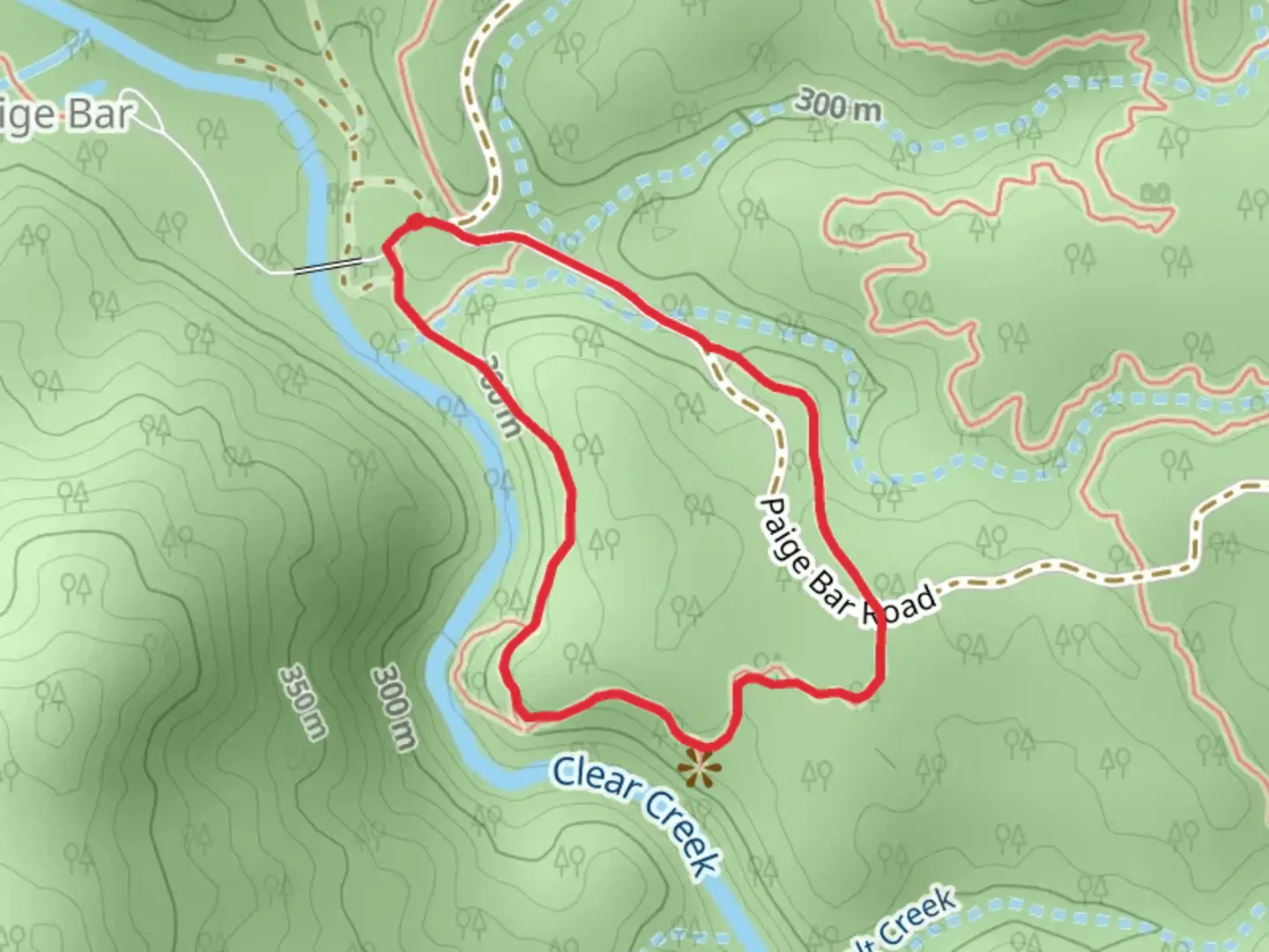 An image depicting the trail Whiskeytown-Shasta-Trinity Nra Loop - South and its surrounding area.