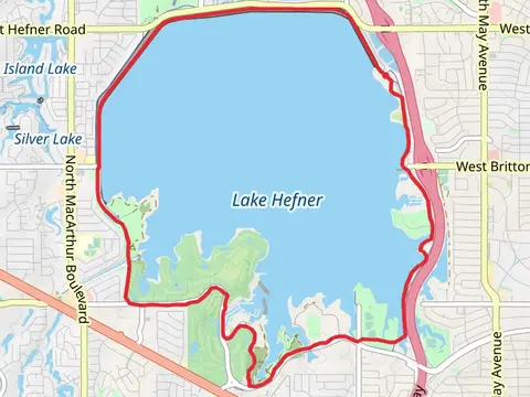 Lake Hefner Loop