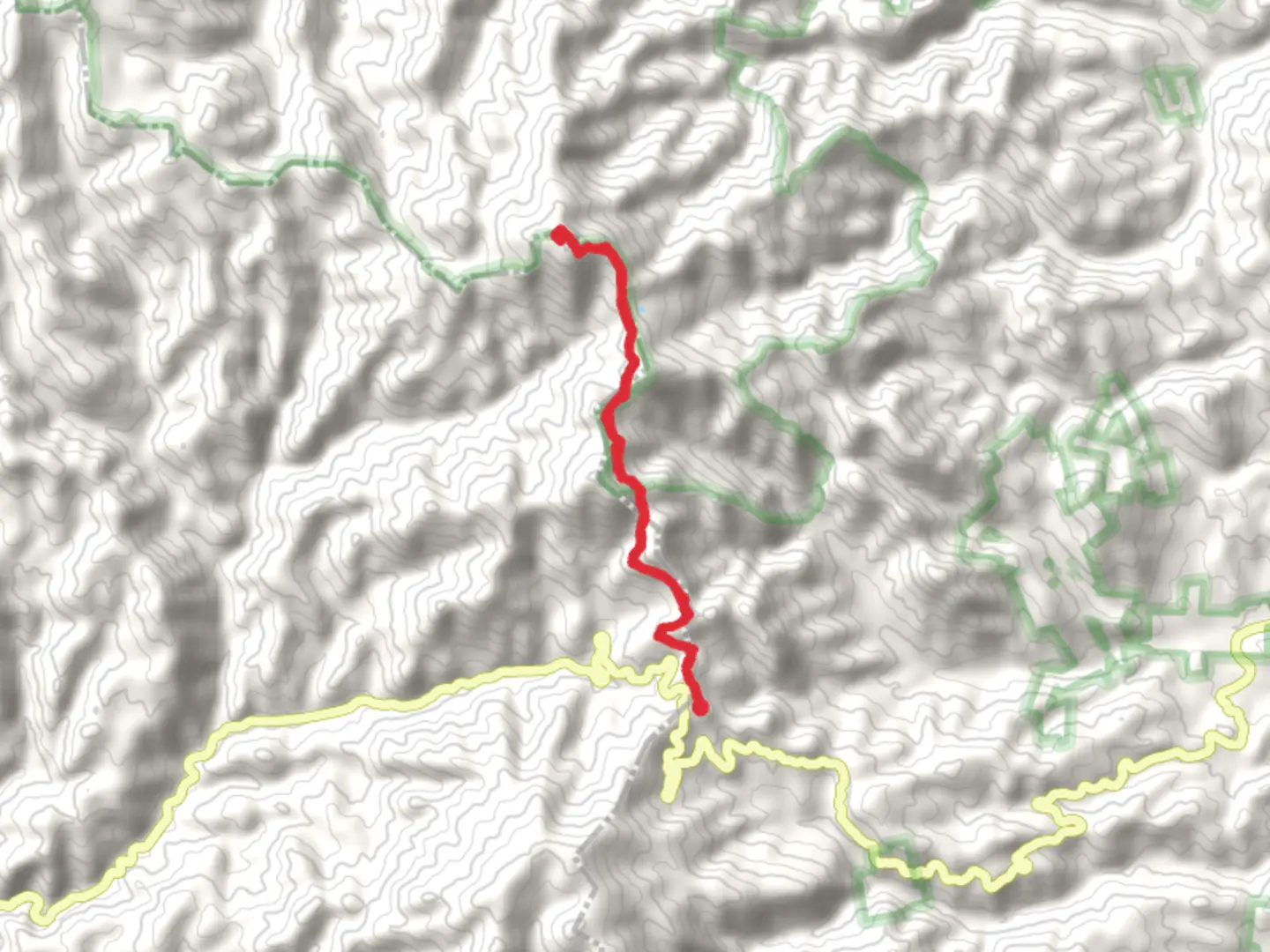 An image depicting the trail Hillsboro Peak via Crest Trail and its surrounding area.