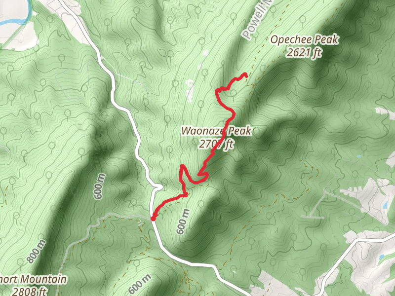Bear Trap Trail via Massanutten Loop Trail