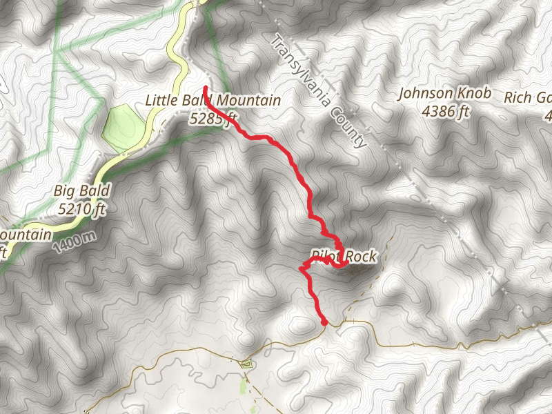 Little Bald Mountain via Pilot Rock Trail