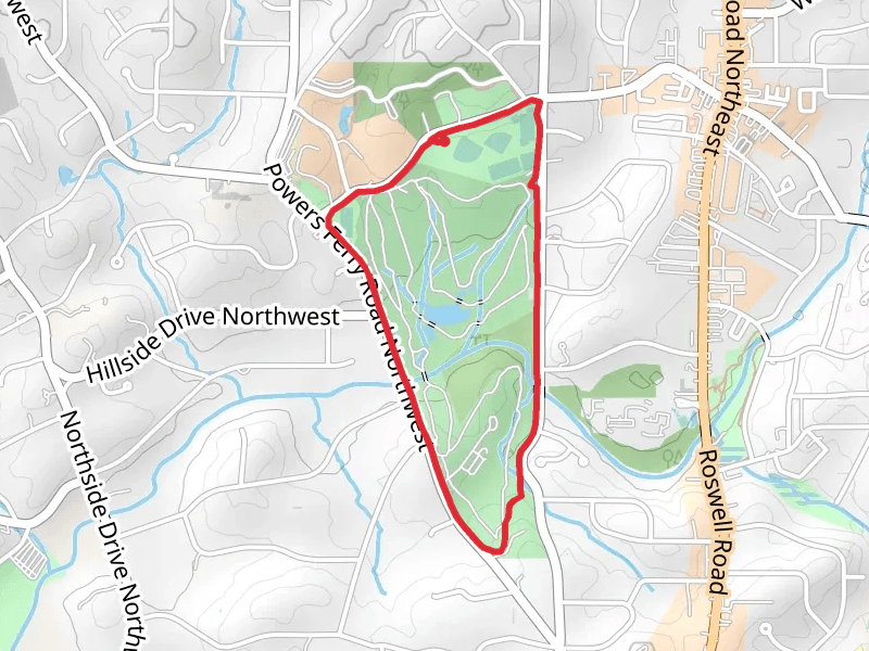 Chastain Park Path Trail