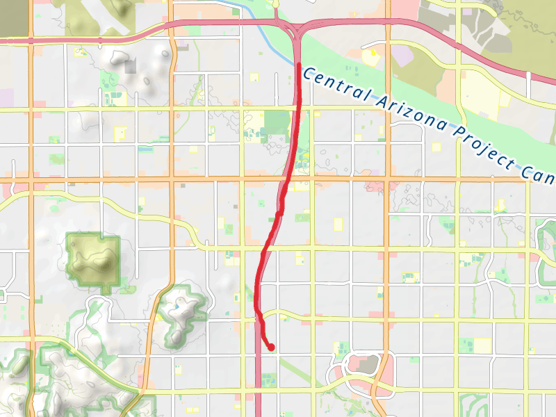 Indian Bend Wash Park and Paradise Valley Skate Park Walk