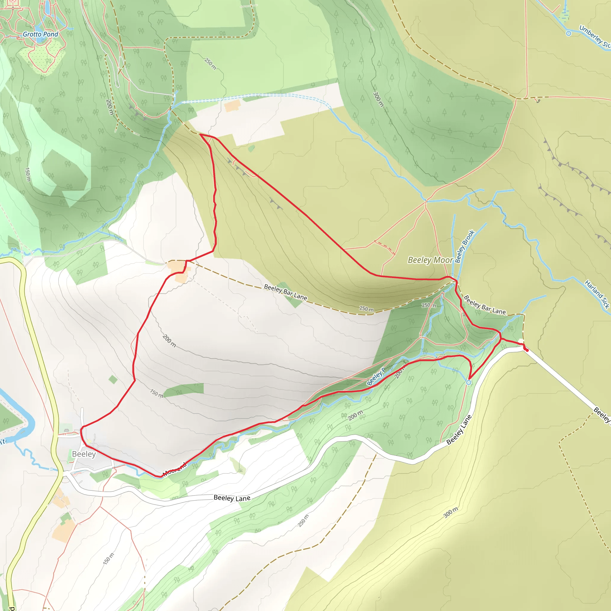 Hell Bank Plantation and Waterfalls Loop mobile static map
