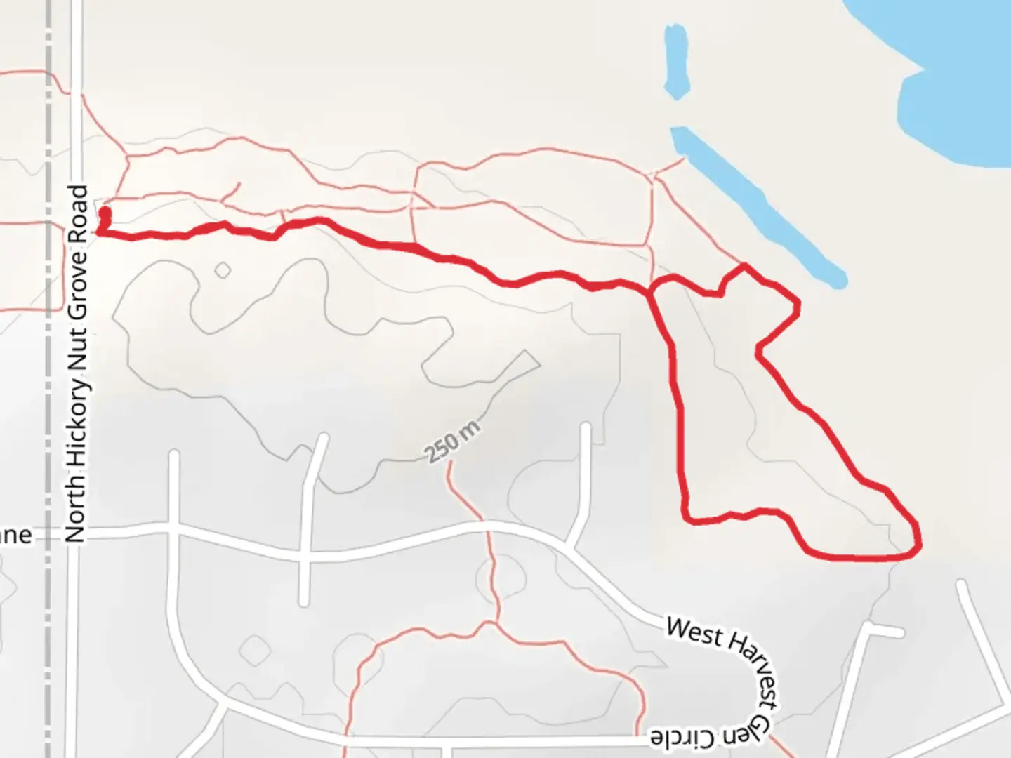 An image depicting the trail Equestrian and Lyons Loop Trail and its surrounding area.