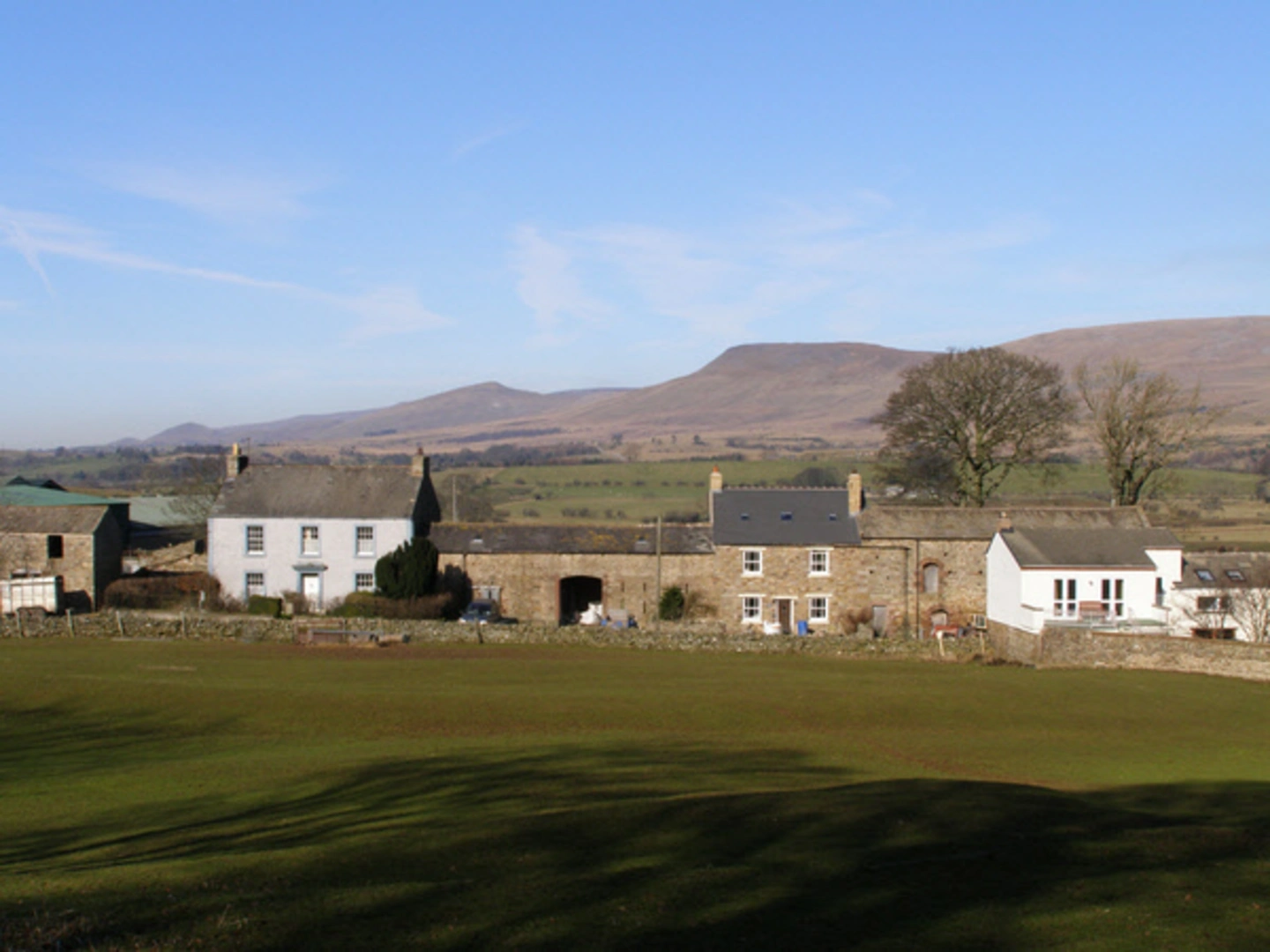An image depicting the trail Musgrave Bridge via A Pennine Journey and its surrounding area.