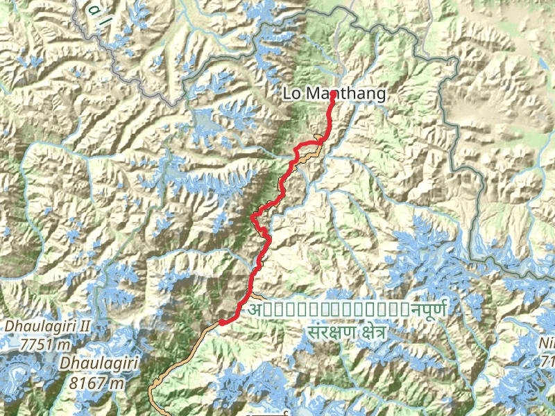 Upper Mustang Trek
