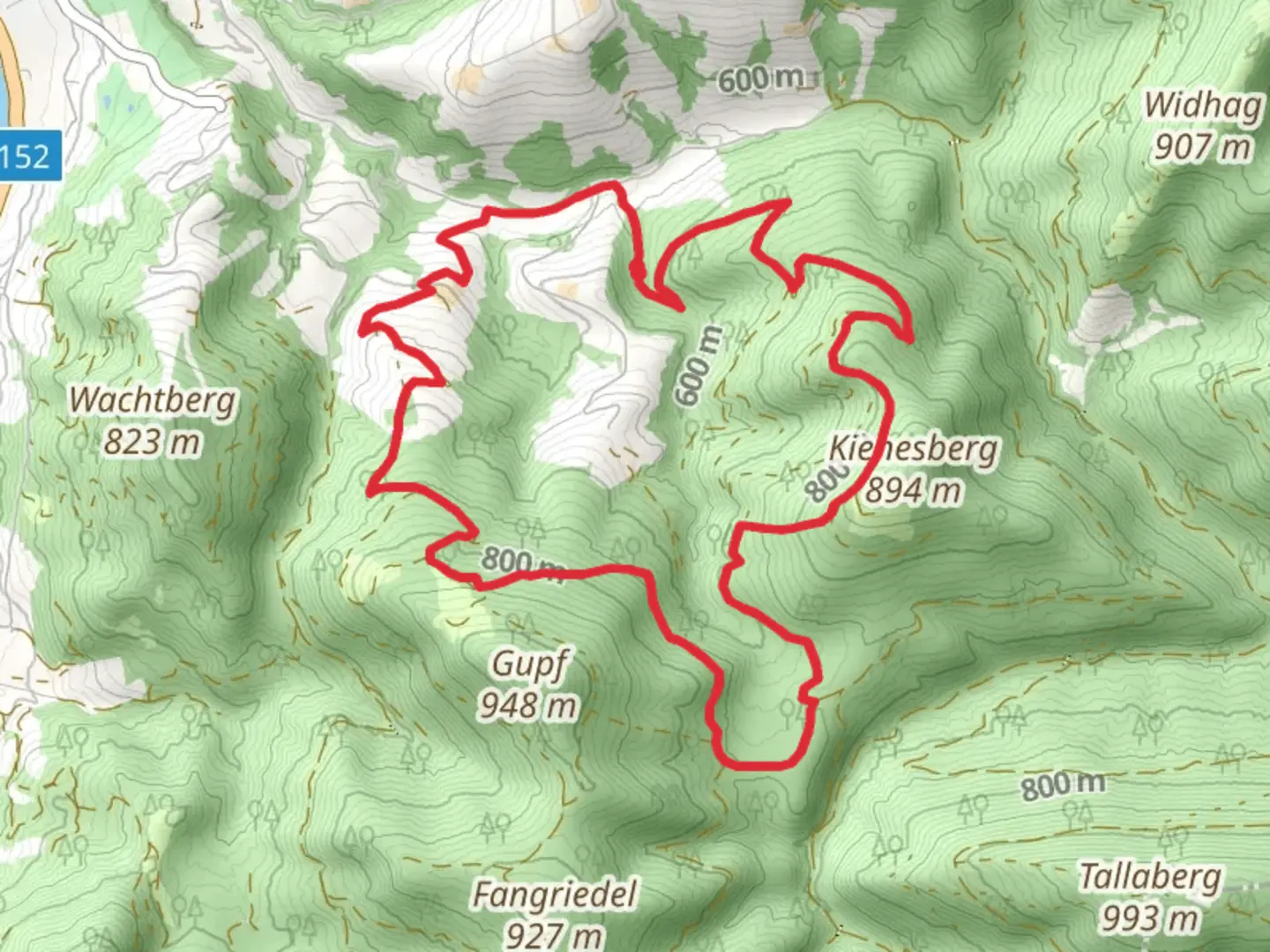 An image depicting the trail Födinger Alm Mountain Pastures Hike and its surrounding area.