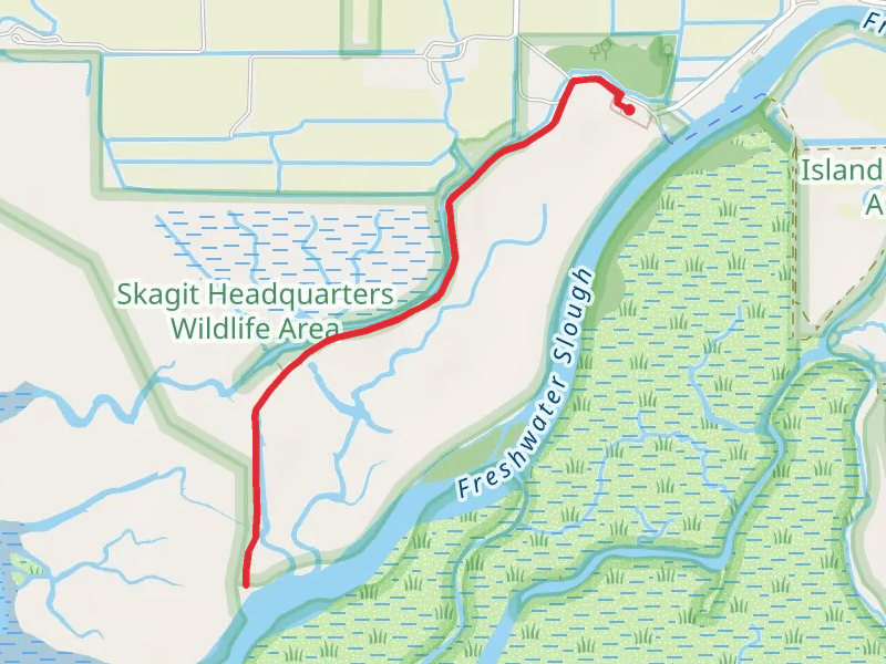 Walk along Wiley Slough