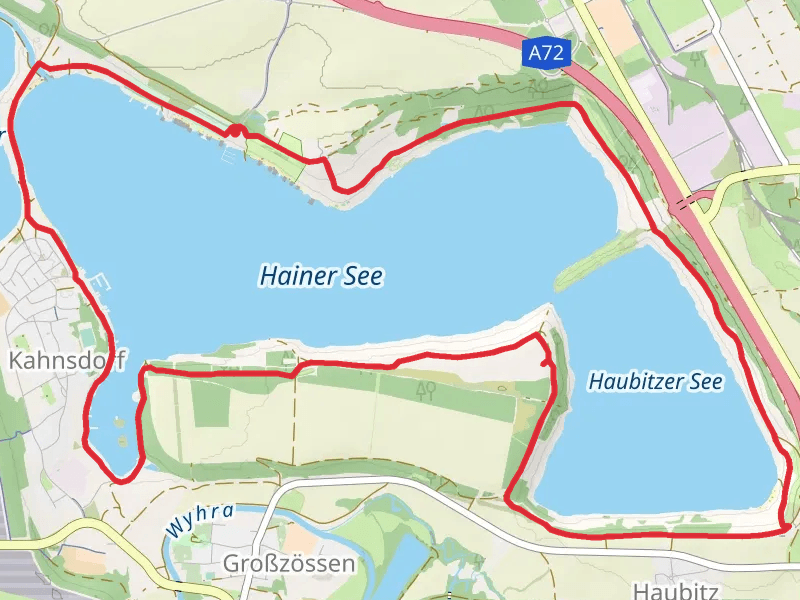 Hainer See and Haubitzer See Loop