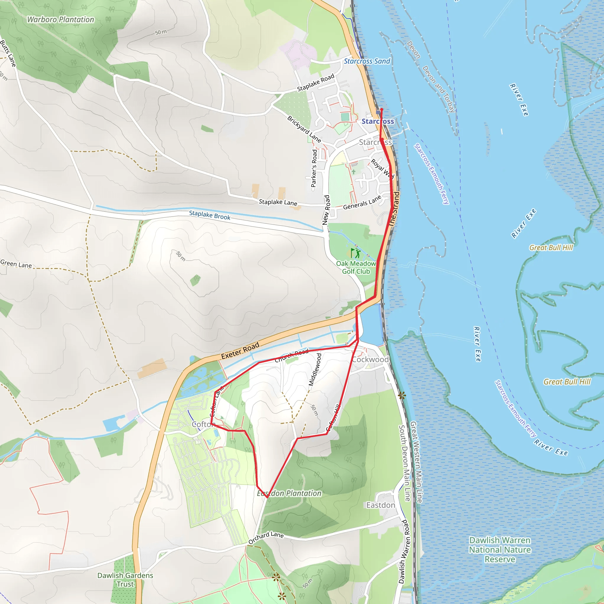 Riviera Line - Starcross - Cockwood Circular | Devon | England
