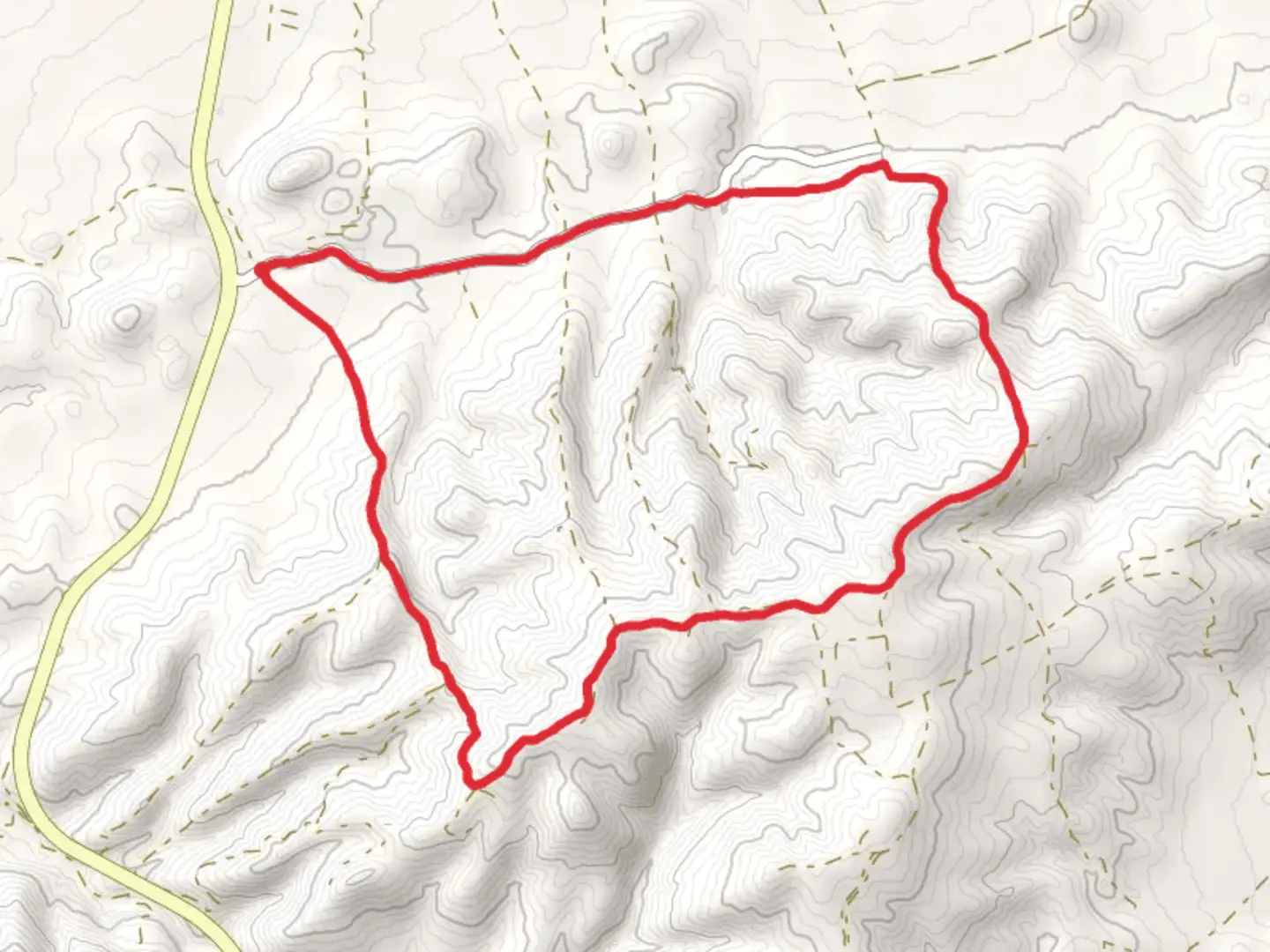 An image depicting the trail The Vineyards PR A 398 and its surrounding area.