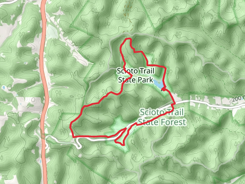 Caldwell Lake Loop via Buckeye Trail