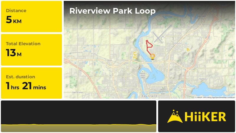 Riverview Park Loop | Eau Claire County | Wisconsin