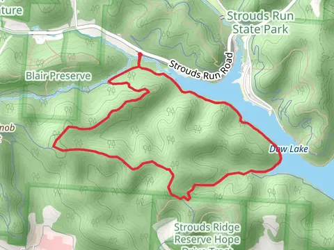 Athens Trail and Hickory Trail