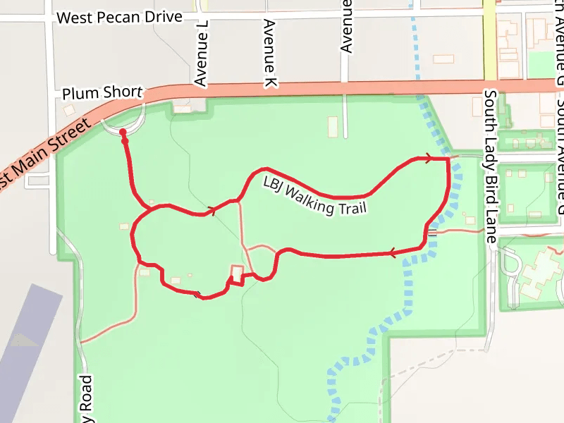 LBJ Walking Trail Loop