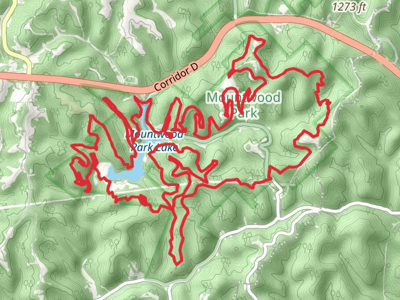 Tecumseh, Warrior Ridge and White Oak Ridge Loop