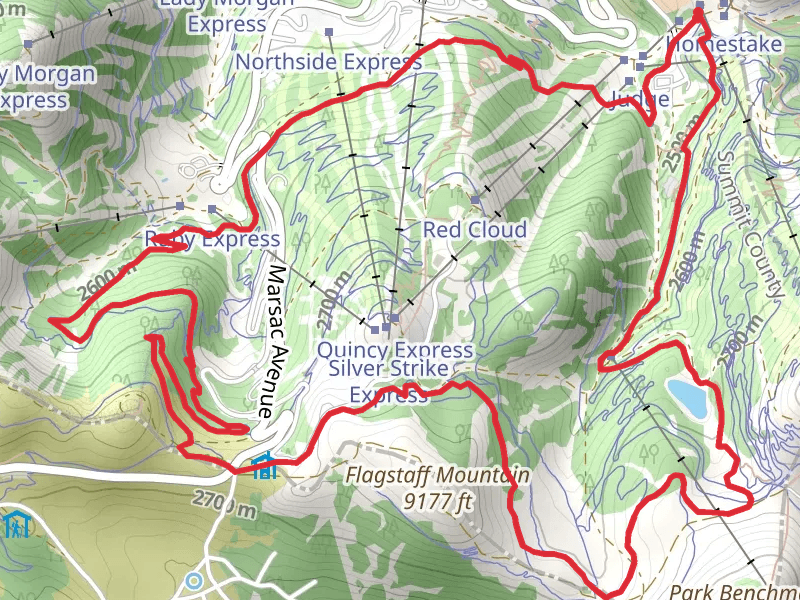 Ontario Hike, Corvair and Mid Mountain Loop Trail