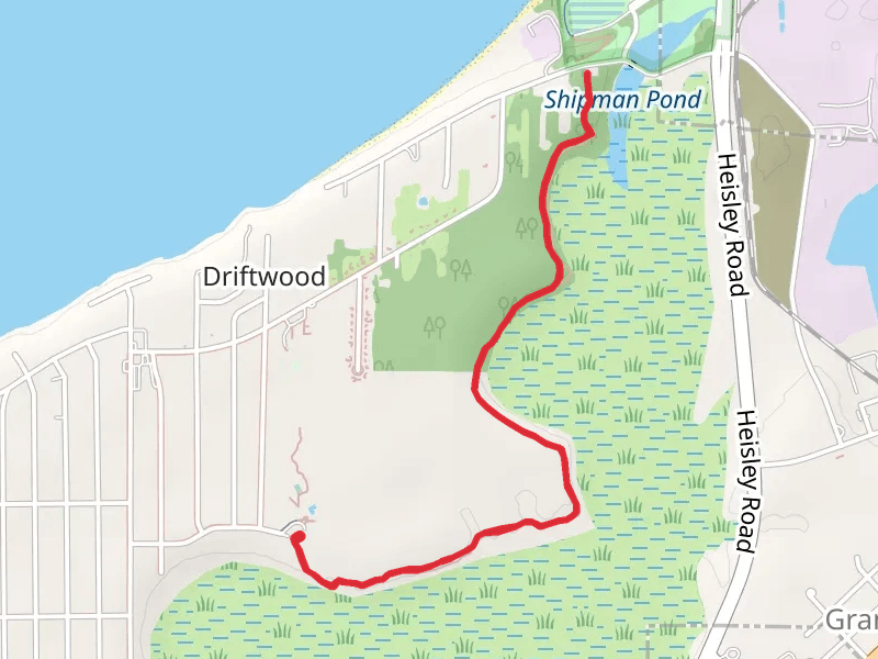 Shipman Pond Via Buckeye Trail