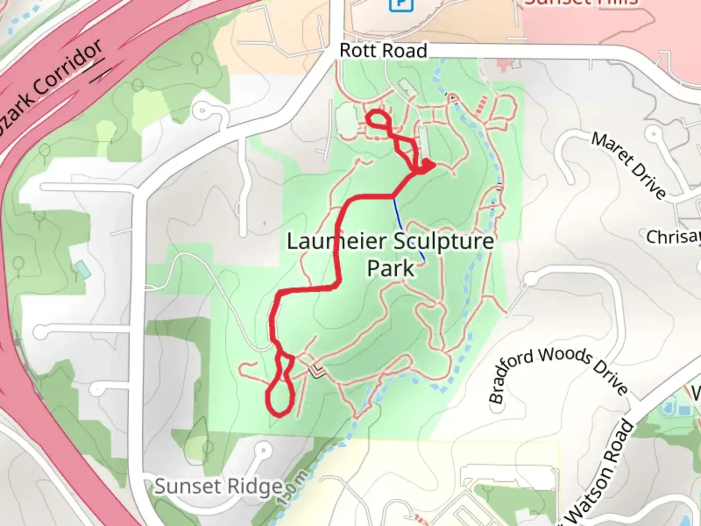 Laumeier Park Road Loop | Saint Louis County | Missouri