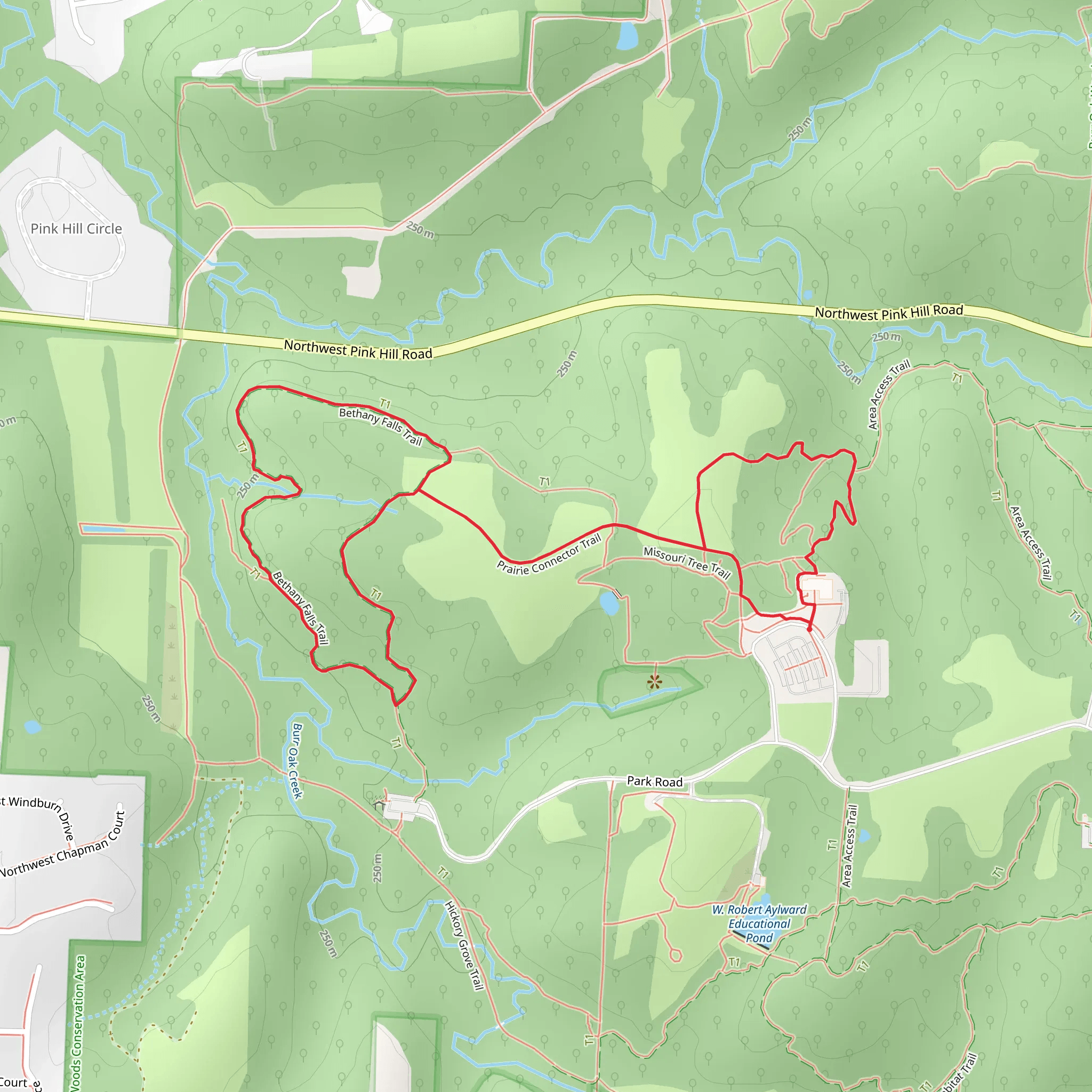 Bethany Falls Loop via Prairie Connector Trail | Jackson County | Miss