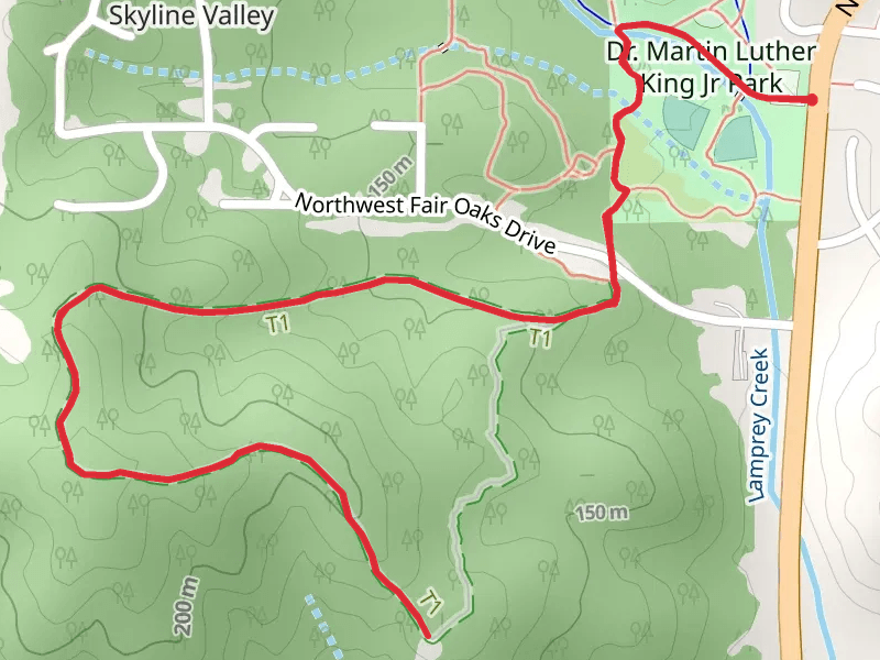 Dr Martin Luther King Jr Park and The Milk Run