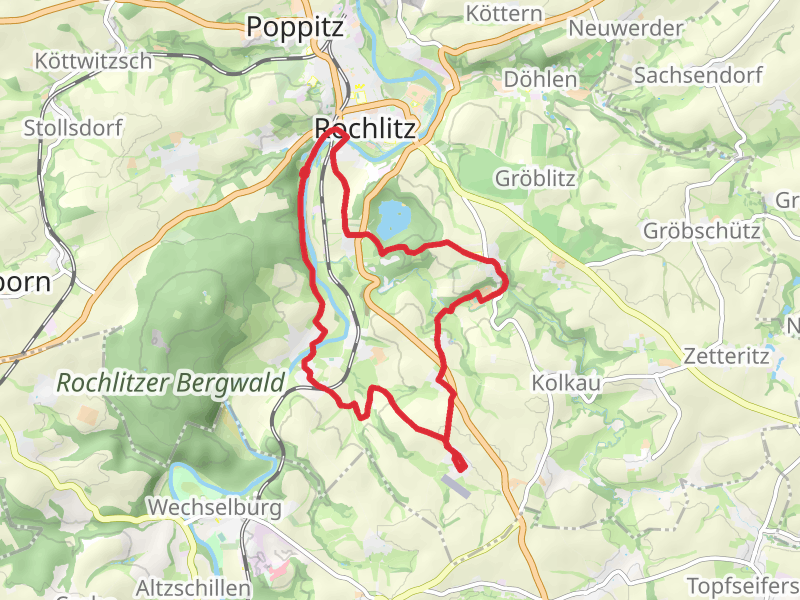 Zwickauer Mulde via Erlebnistour Seelitz
