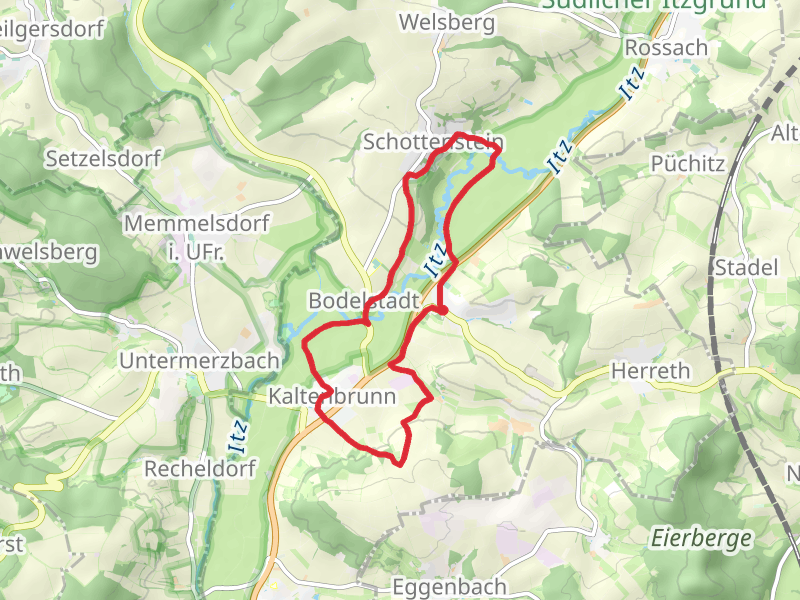 Rundwanderweg Storch Kaltenbrunn