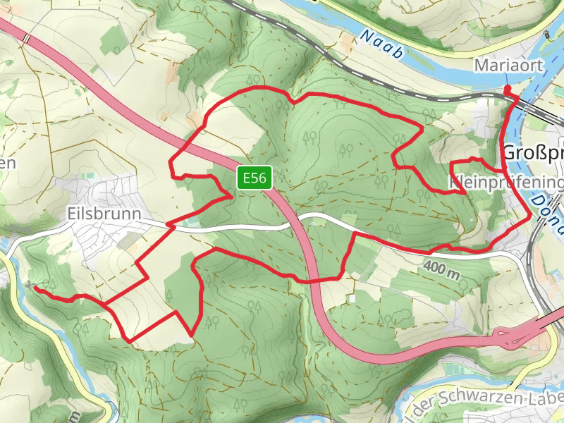 Marienhohe and Stifterfelsen Loop