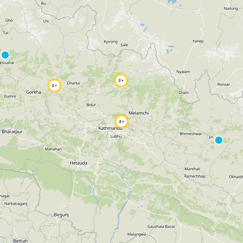 Kathmandu Static Map