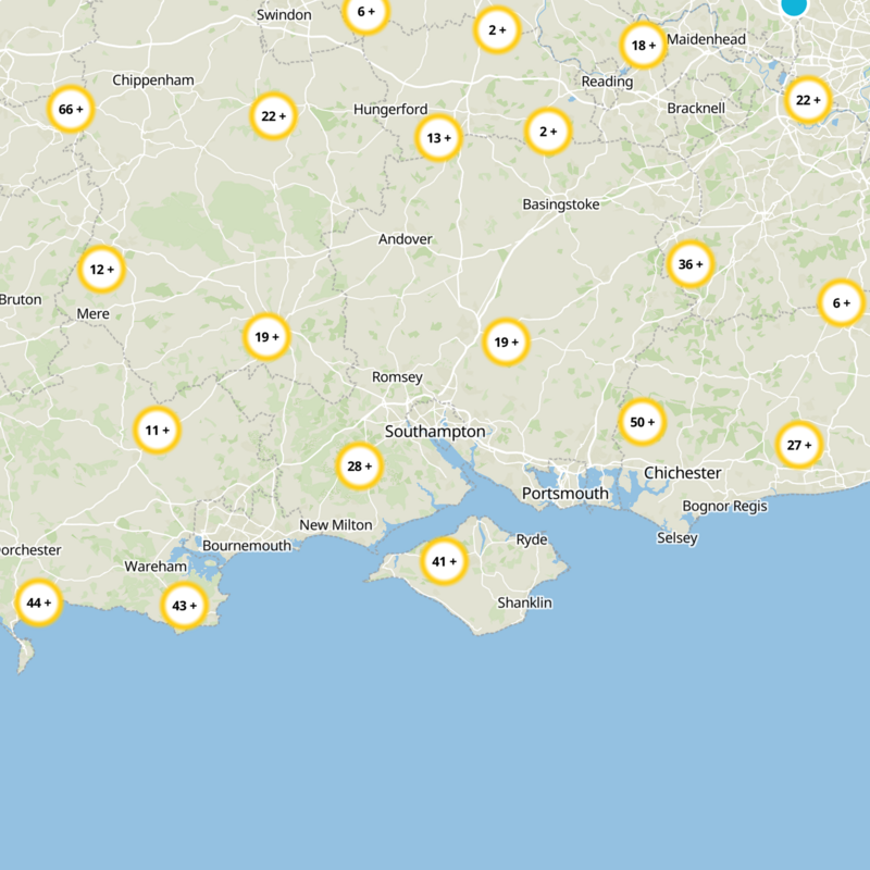 Southampton Static Map