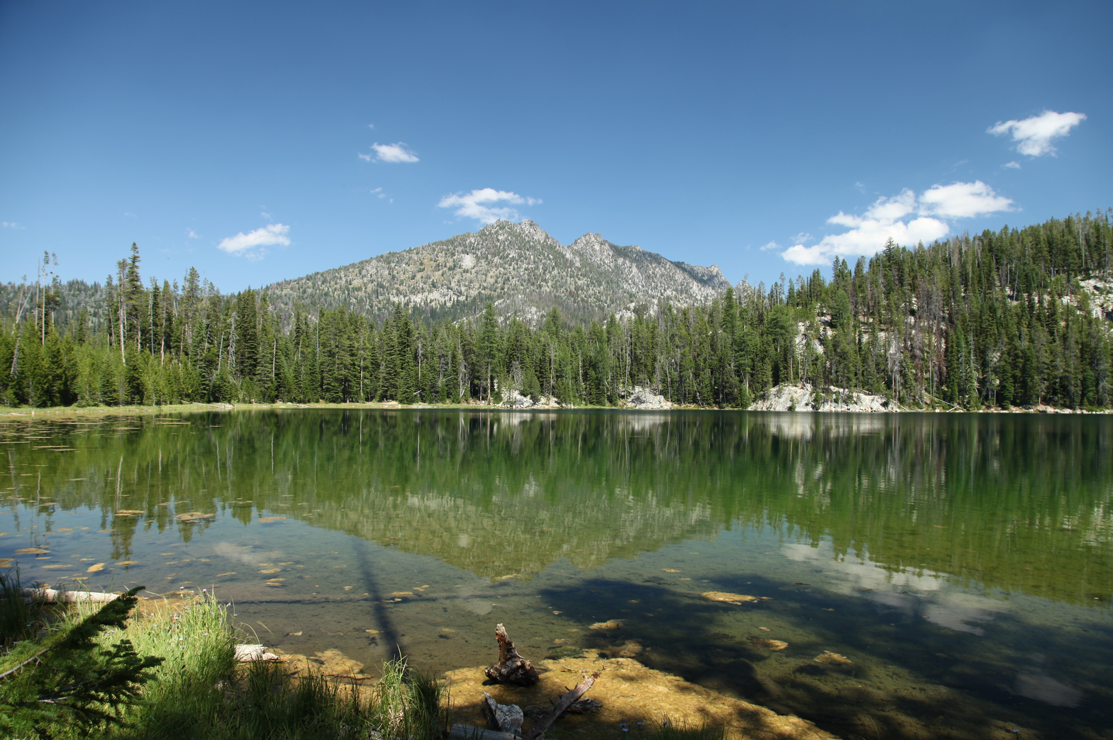 An image depicting the trail Crawfish Lake Trail and its surrounding area.