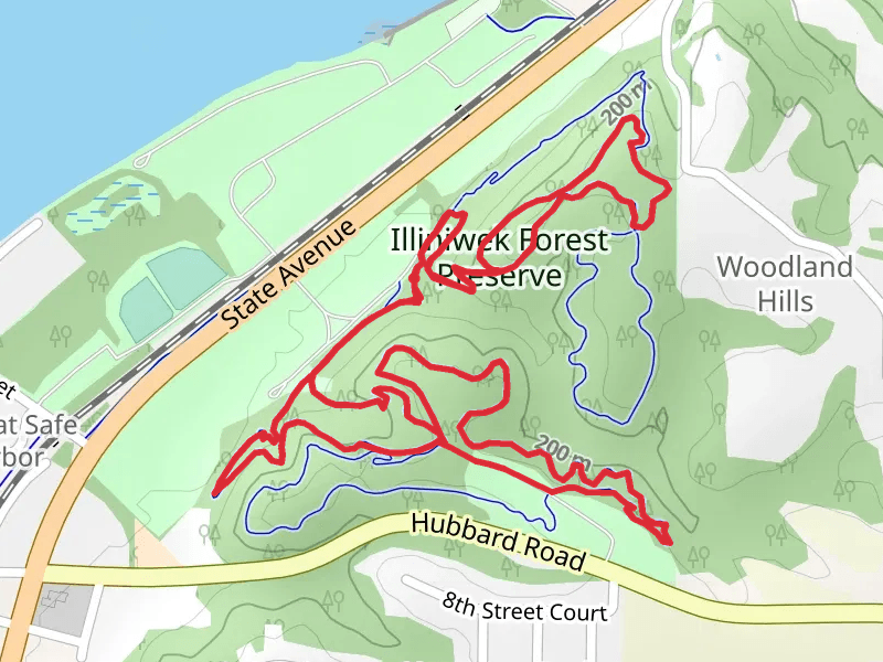 Illiniweck Park Preserve Loop