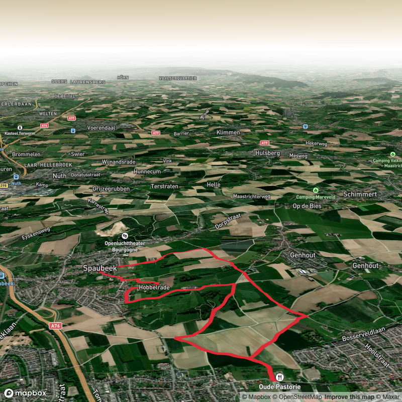 Spaubeek and Cynsberg via Eerste Hof Weg