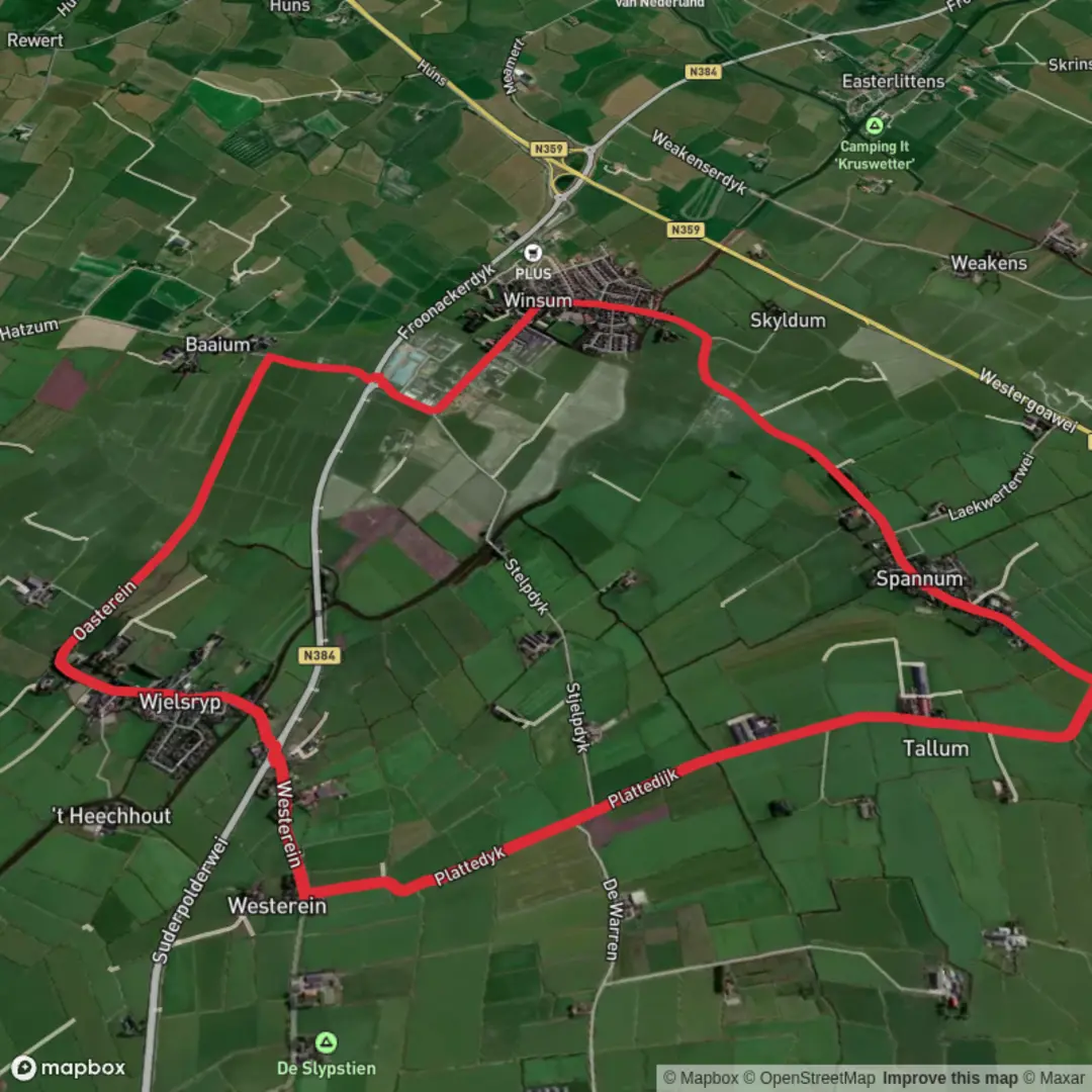 An image depicting the trail Spannum Loop and its surrounding area.