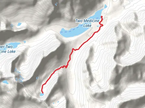 Cobalt Lake via Two Medicine South Shore
