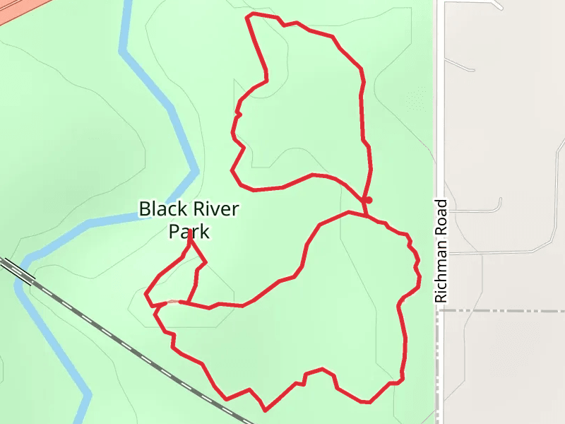 Black river Nature Preserve Loop Trail