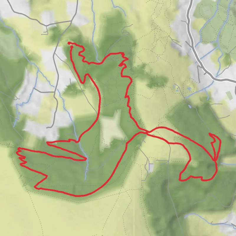 Hike from Dunlaoghaire-Rathdown mobile static map