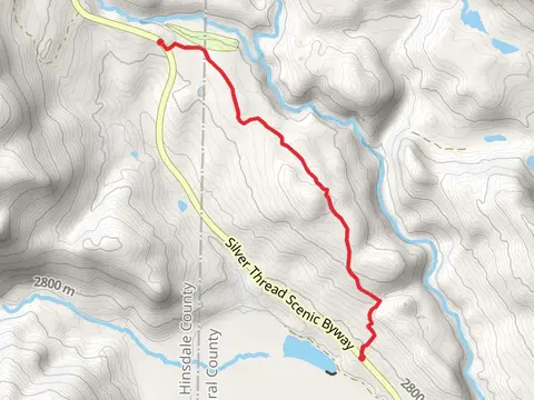 Silver Thread Scenic Byway Point to Point