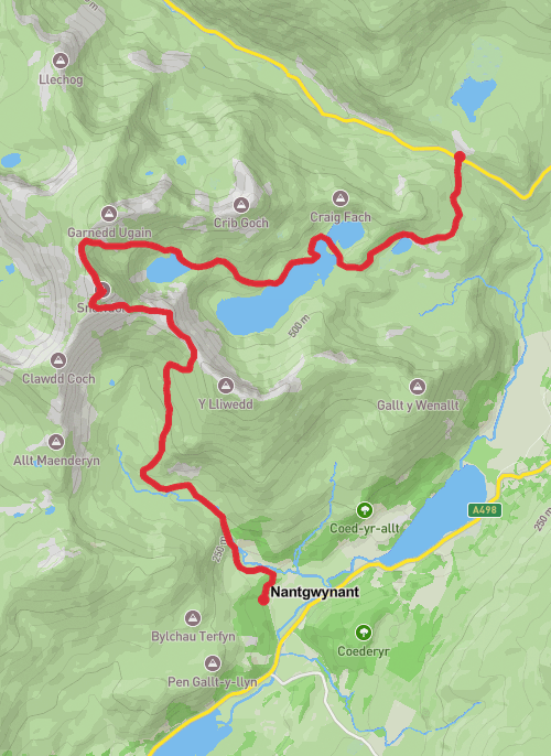 Eryri National Park - May 24 mobile static map