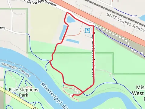 Mississippi West Regional Park Loop
